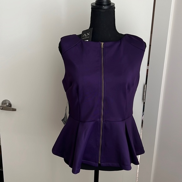 Armani exchange peplum top - Picture 1 of 2